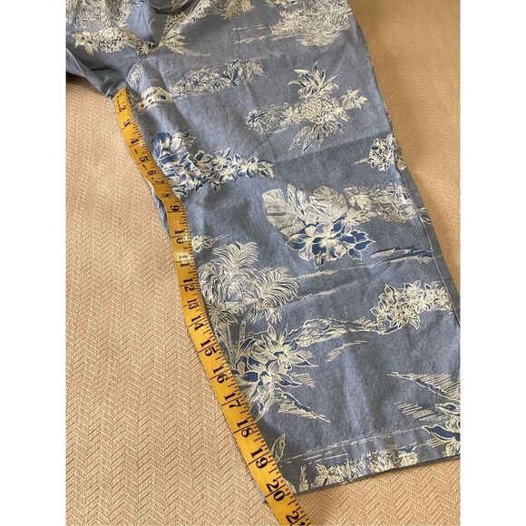 Vintage Capacity Hawaiian Print Culottes Capris S - Picture 5 of 11